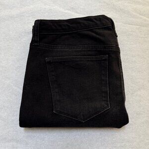 Gap True Skinny Destroy / Distressed black jeans Size 32 / 14 Reg